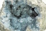 Sky Blue Celestine (Celestite) Crystal Geode - Madagascar #210375-4